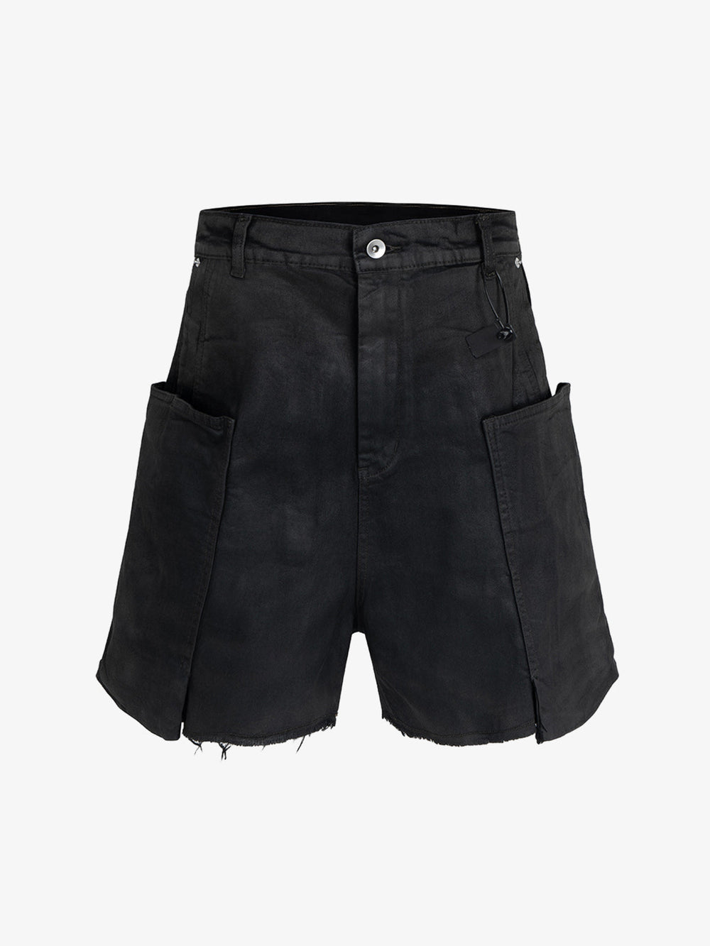 Industrial Multi-Pocket Distressed Cargo Shorts 