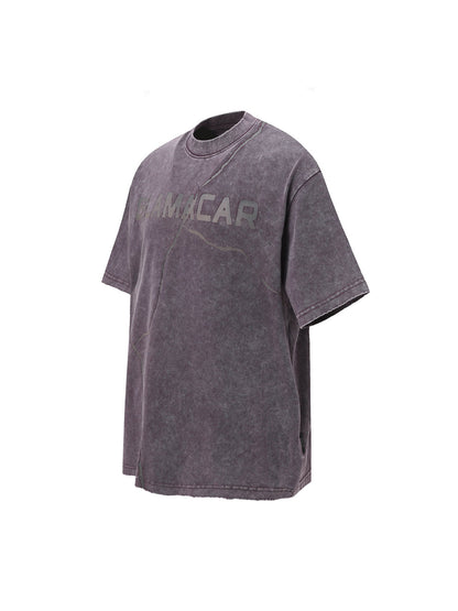 Washed Lightning Oversized T-Shirt 
