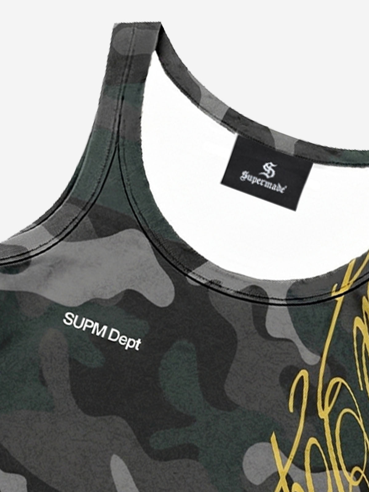 Y2K Camo Graffiti Tank Set 