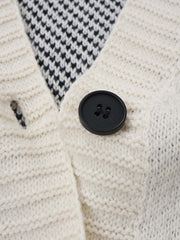 Cross Spider Jacquard Knit Sweater; Gray / M, Gray / L, Gray / XL, Gray / 2XL