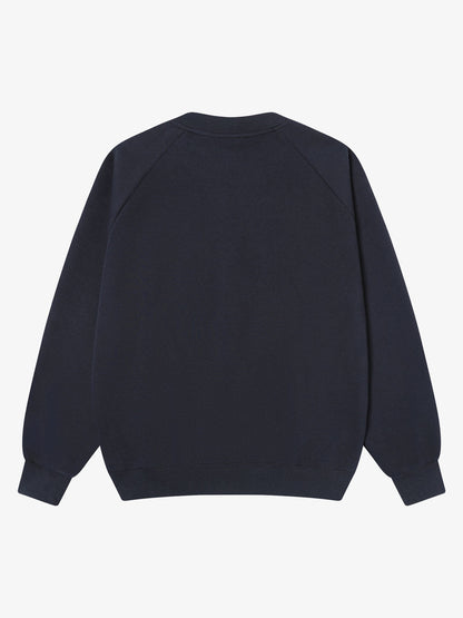 Retro Patch Embroidery Sweatershirt 
