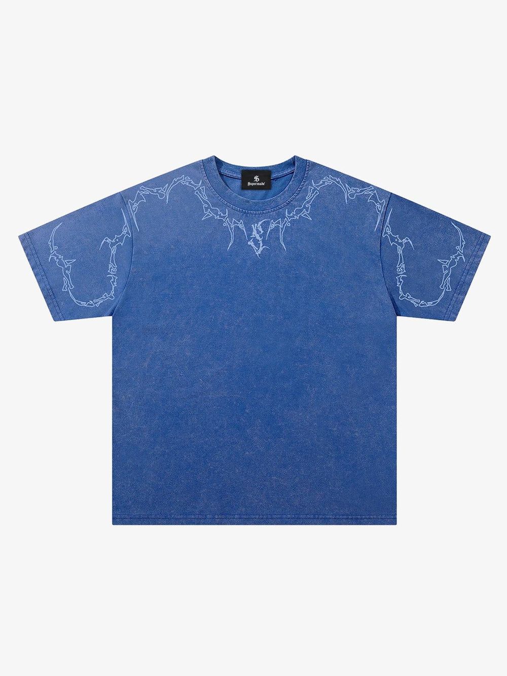 CAMISETA CON COSTURA DE ESPINA