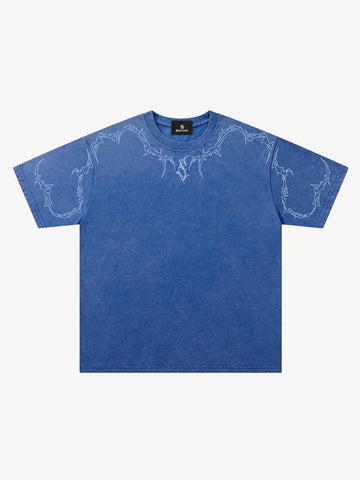 T-Shirt mit Dornenstich