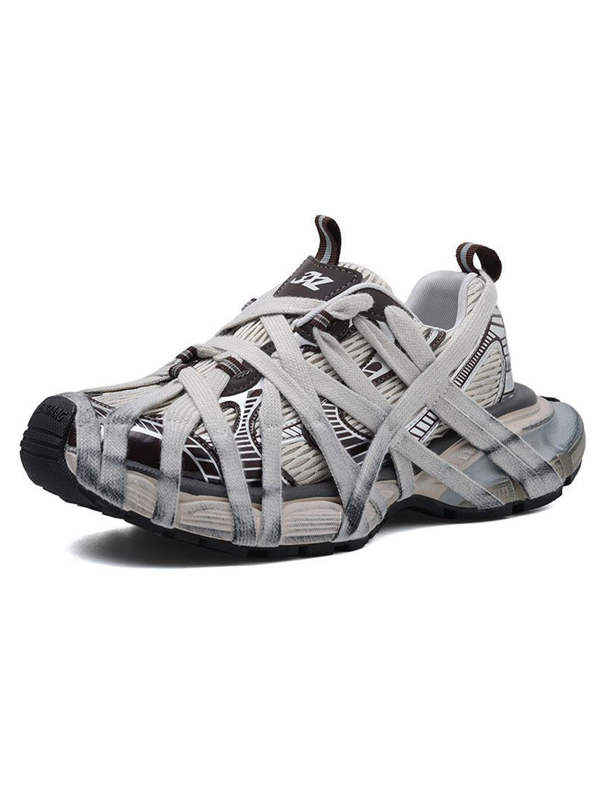 Thesupermade High Street Lace-up Casual Sneakers - 2342