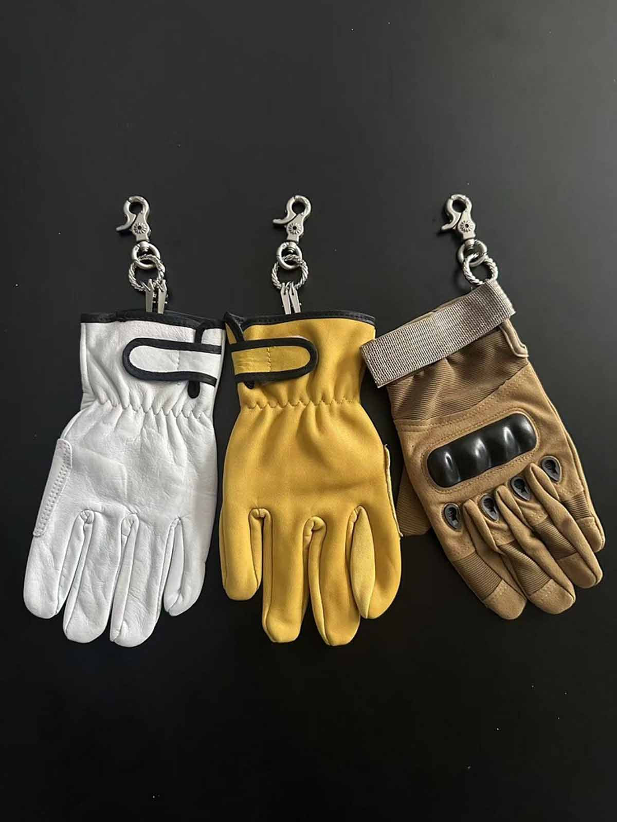 Vintage Glove Keychain Charm