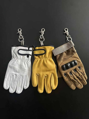 Vintage Glove Keychain Charm