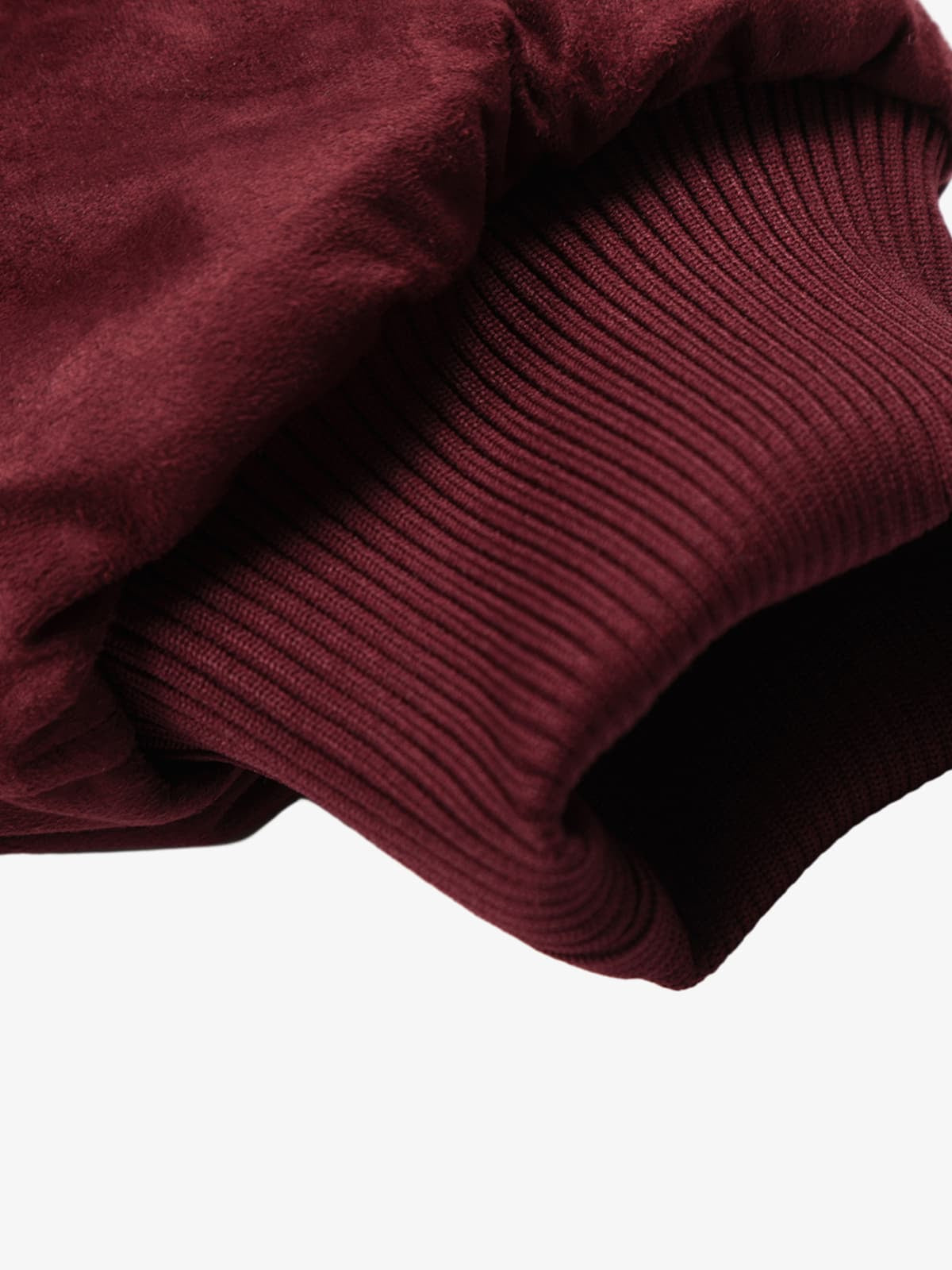 Stylish Burgundy Bomber Jacket for Men - Perfect for Casual and Outdoor Wear 