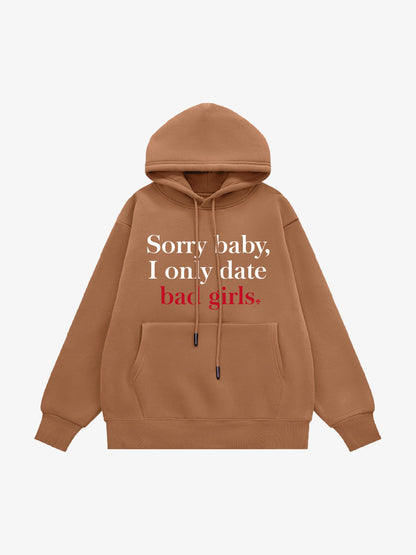 Stylish Graphic Hoodie with Bold Statement Design for Casual Wear 