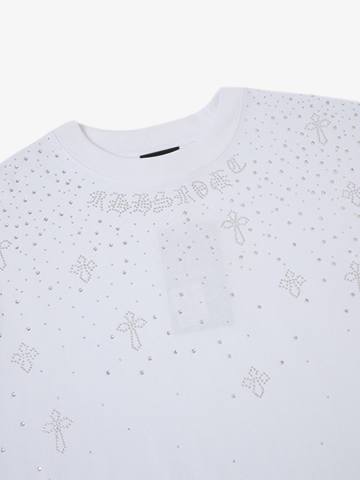 Rhinestone Cross Sports Vest