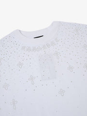 Rhinestone Cross Sports Vest