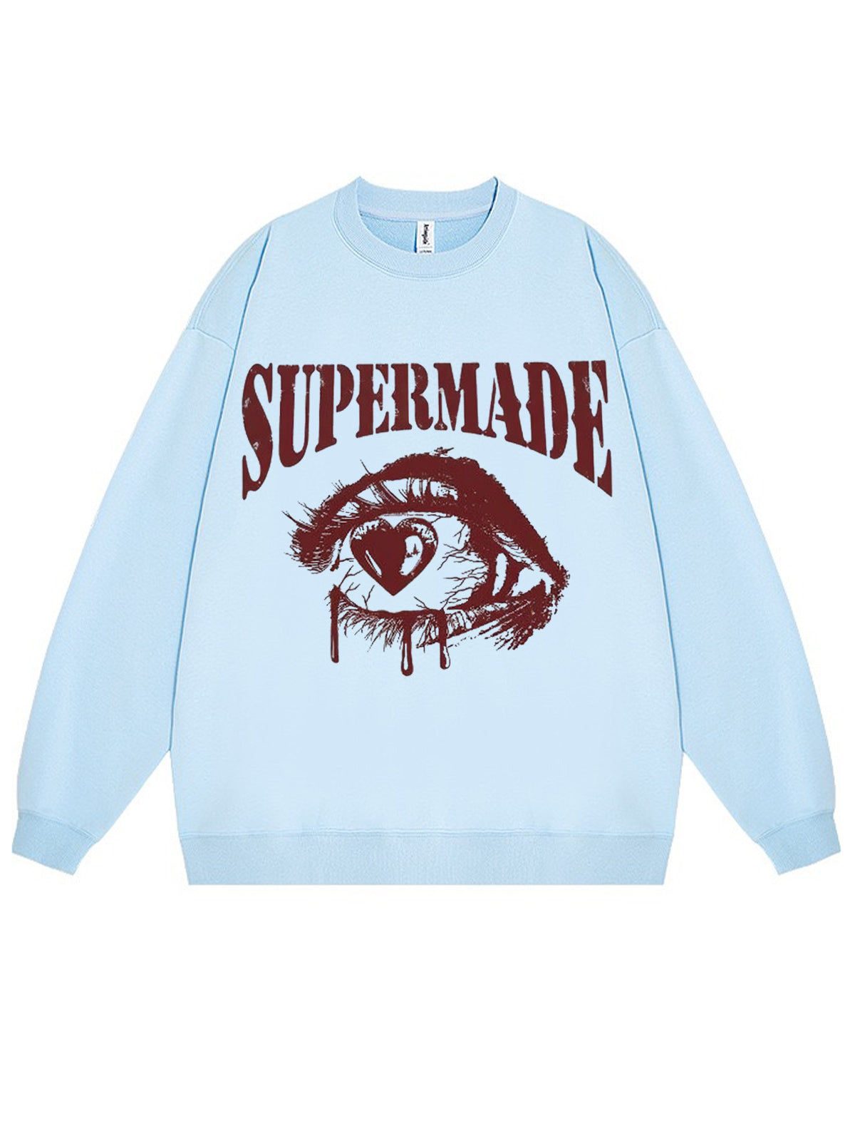Eye-catching Graphic Crewneck Sweatshirt for Casual Wear 