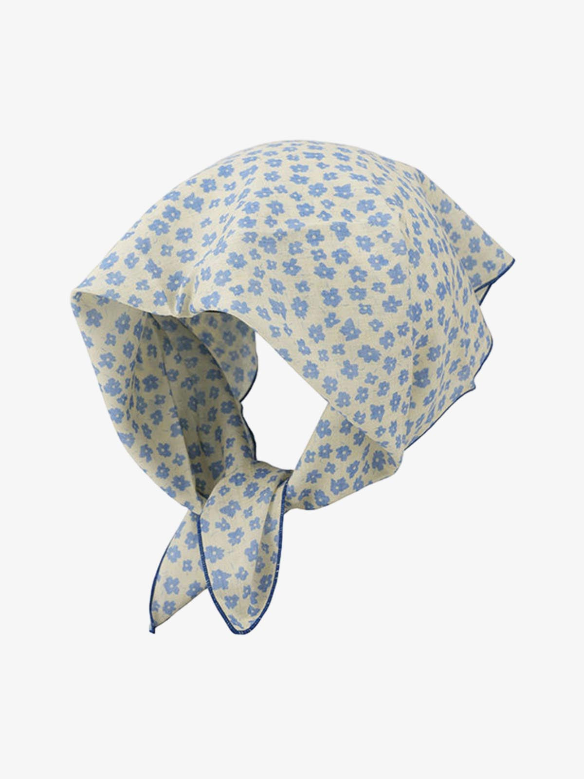 Floral Satin Feel Bandana 