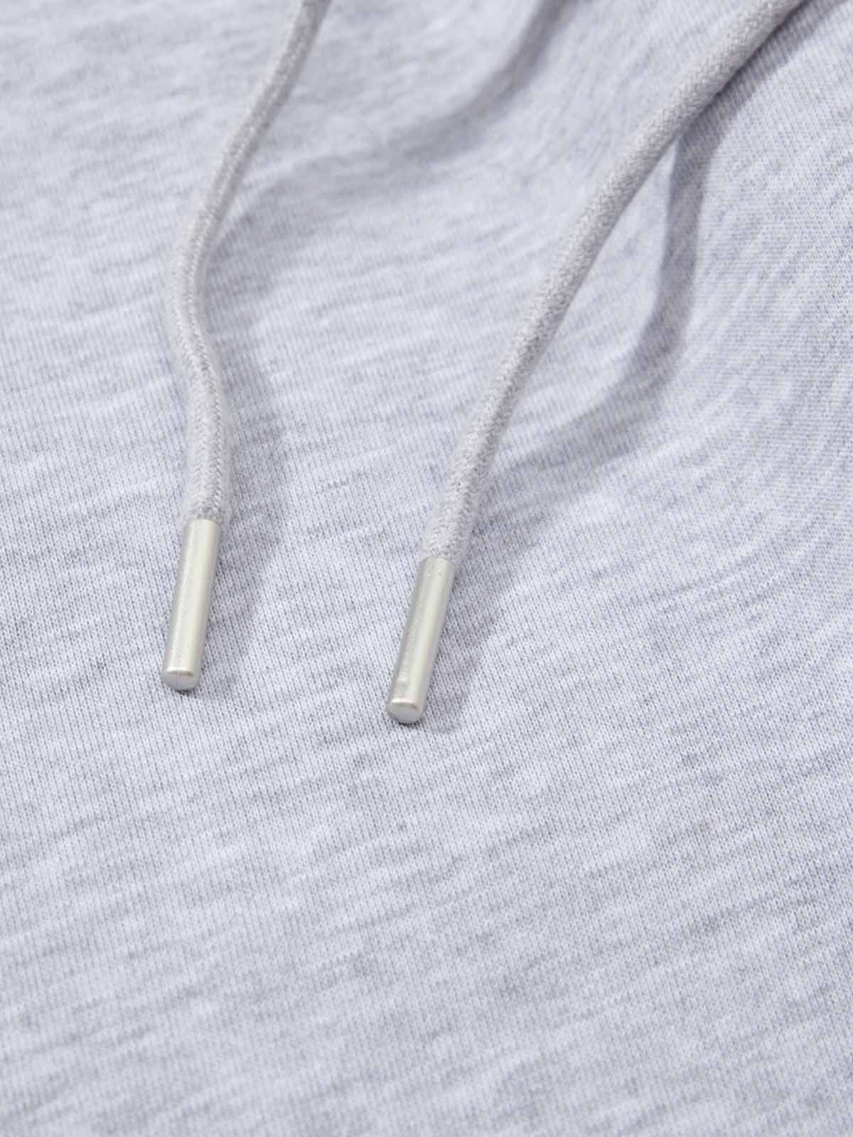 Faux Fur Spliced Hem Wide-Leg Sweatpants 