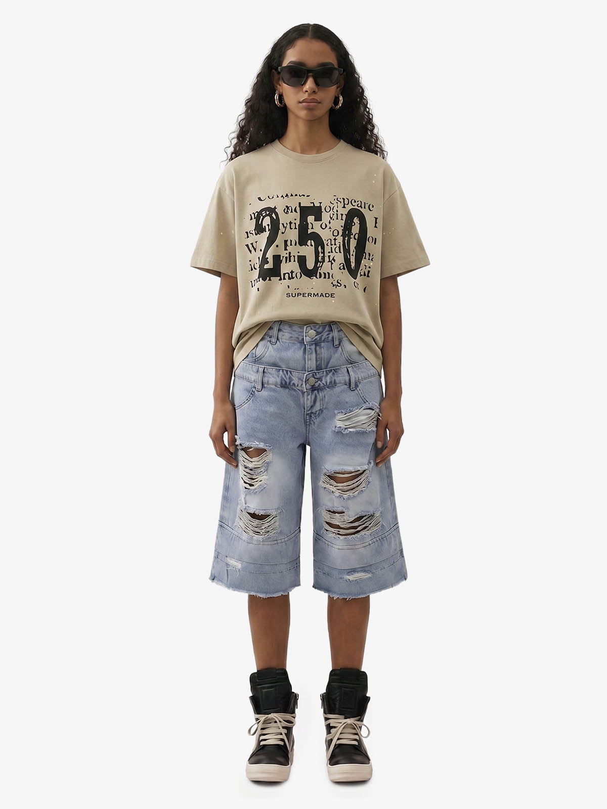 Newspaper Typo 250 Washed T-Shirt 