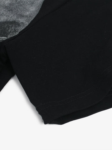Cotton Oversized T-Shirt with Artistic Face Print and Bold Graphic Design 