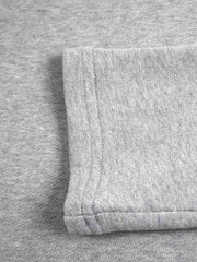 Off-Shoulder Raw Edge Cropped Long Sleeve Tee