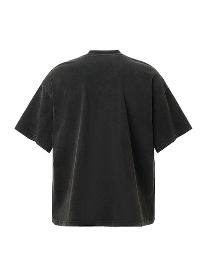 Bold "Advance Bravely" Graphic T-Shirt 