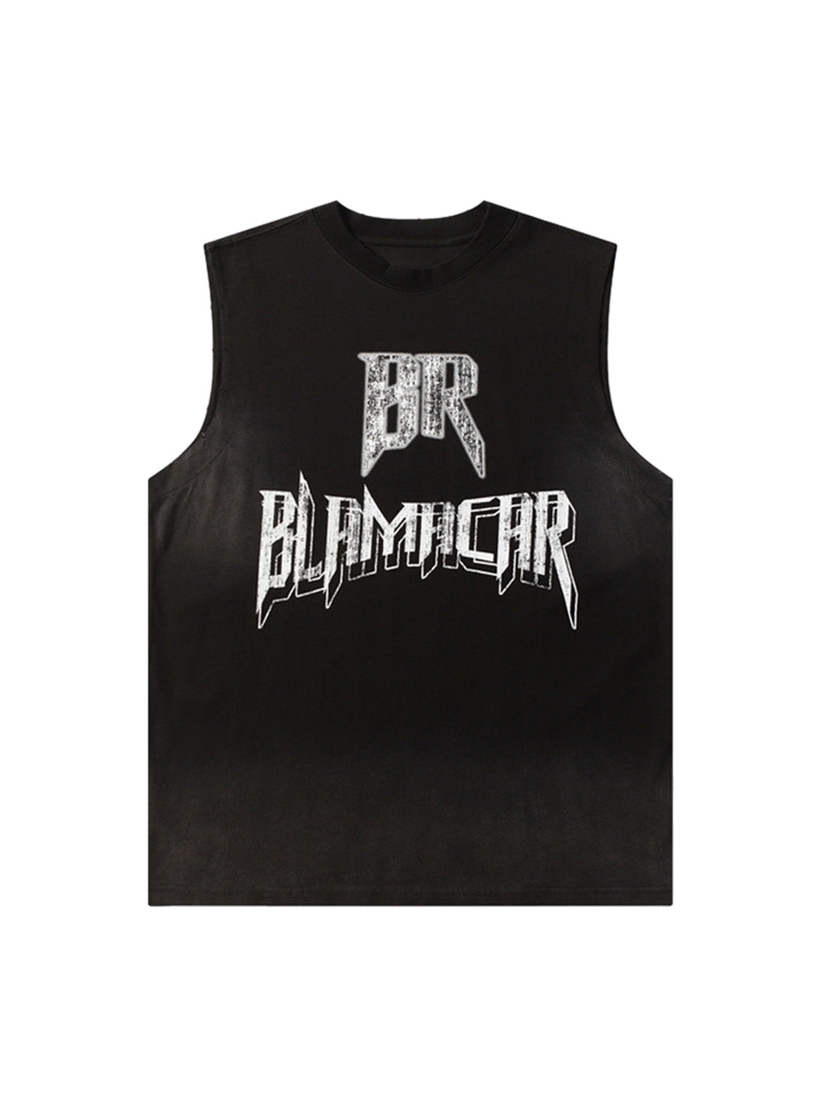 Phantom Letters BR BUMICAR Graphic Print Vest