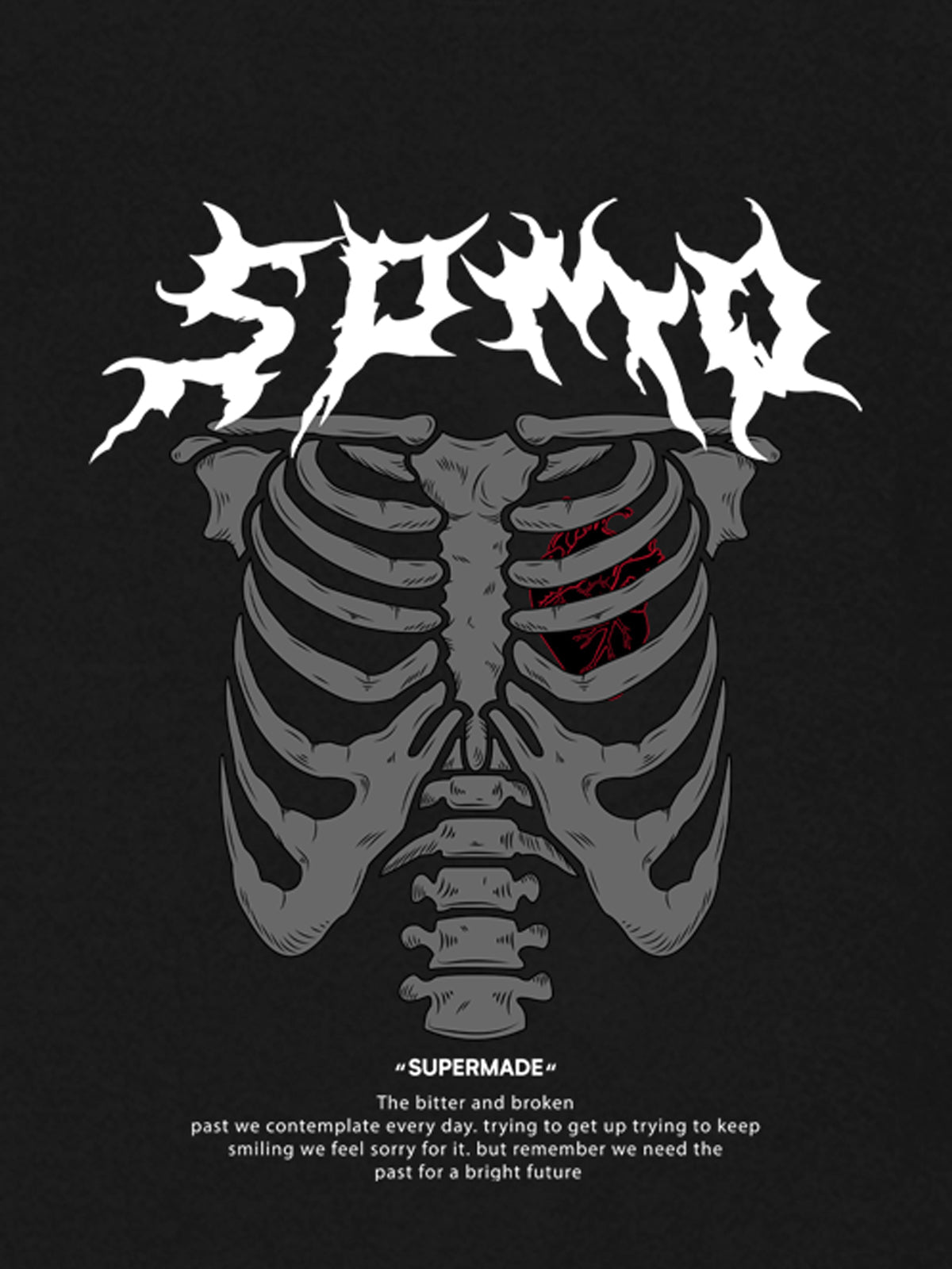 Gothic Skeleton Graphic Sweatshirt for Men - Perfect for Casual Wear and Festive Occasions 