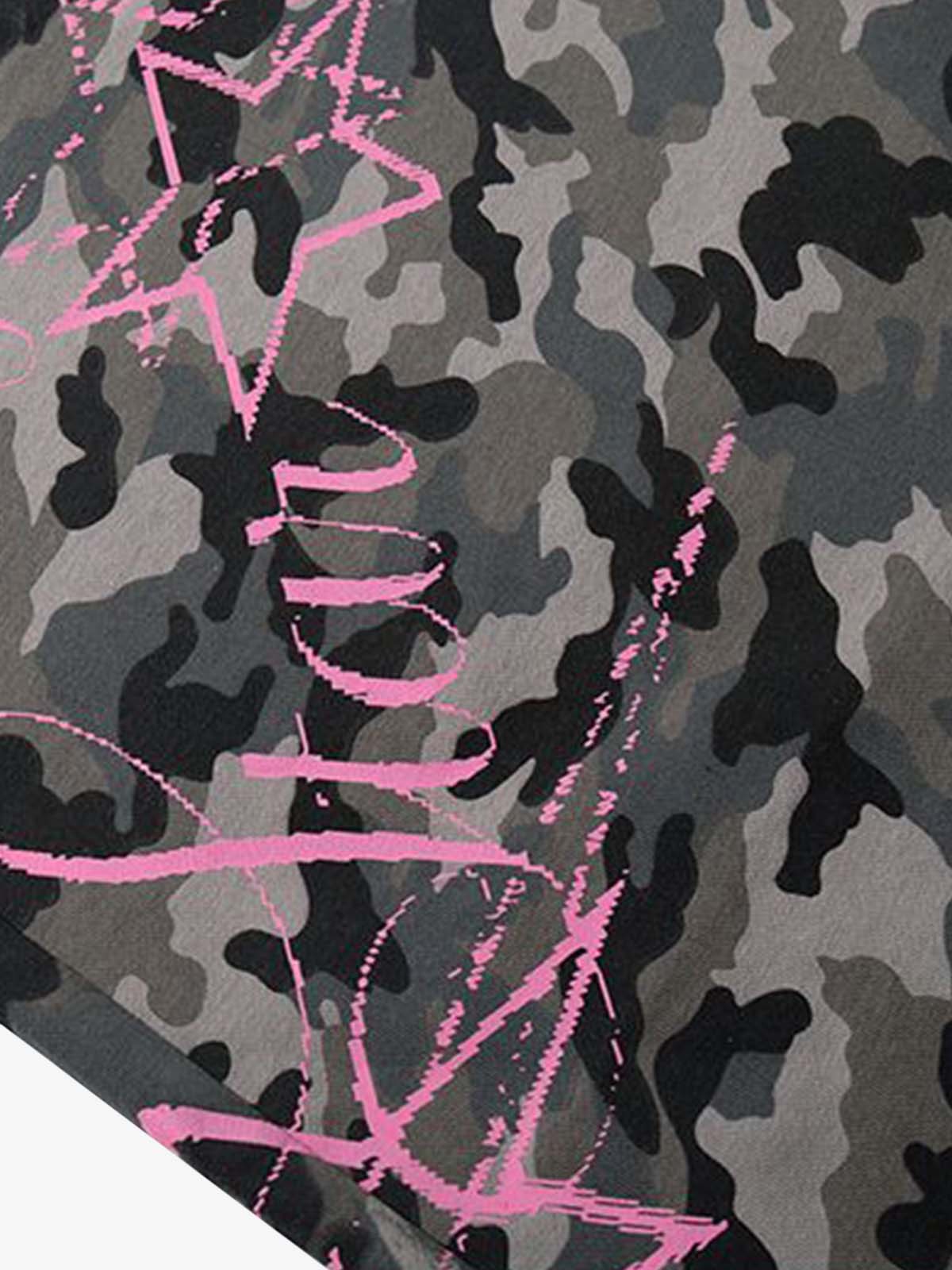 Y2K Camo Pink Print Barrel Sweatpants 