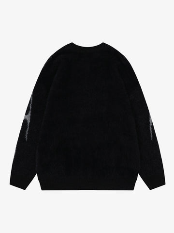 Jacquard Knit Sweater