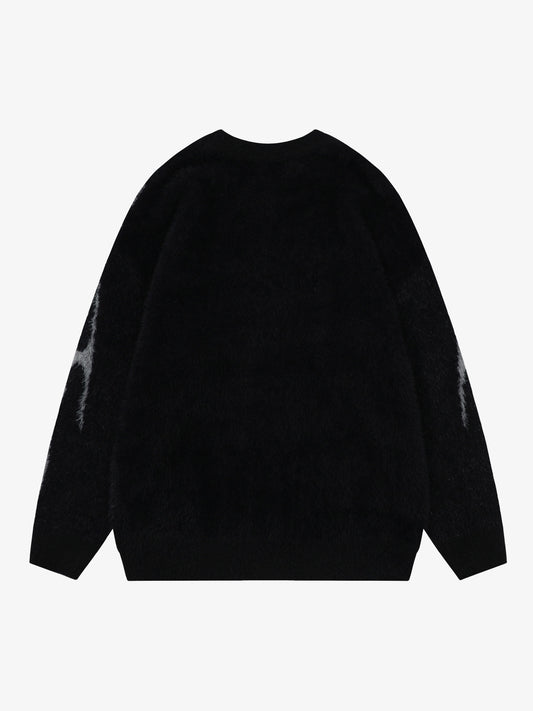Jacquard Knit Sweater