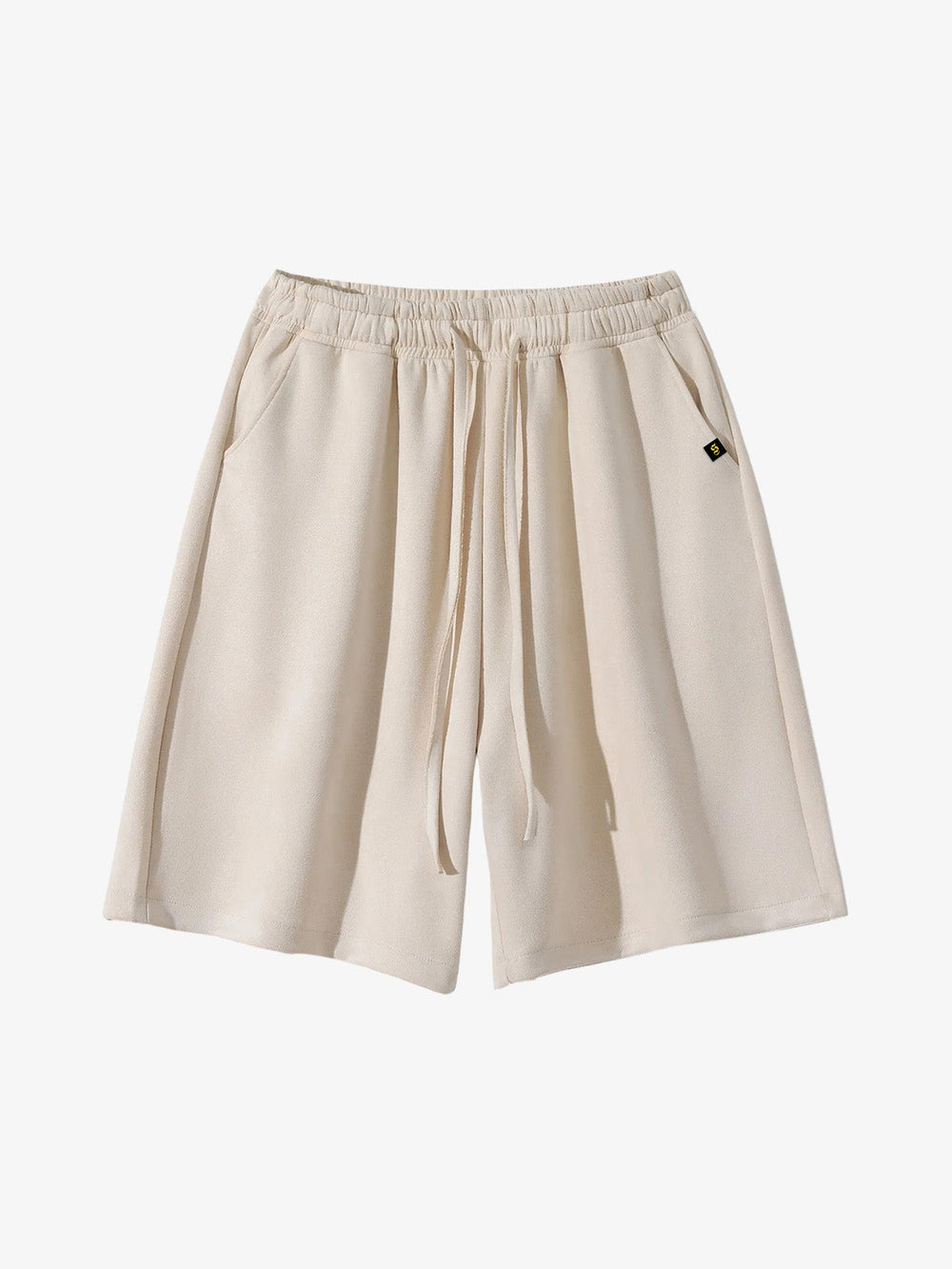 Elastic Drawstring Casual Shorts 
