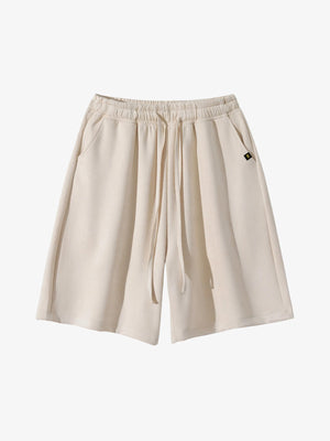 Elastic Drawstring Casual Shorts 