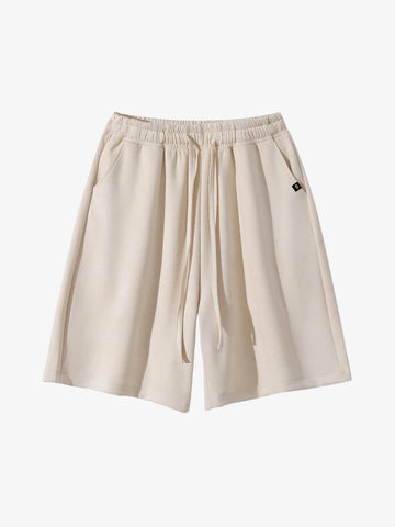 Elastic Drawstring Casual Shorts 