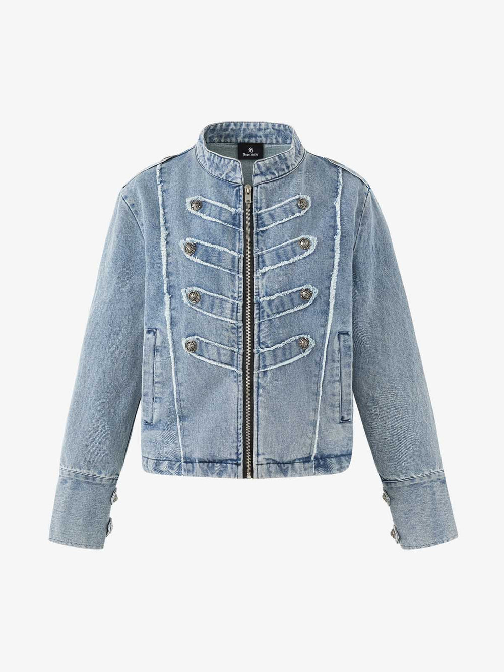 Military Napoleon Denim Jacket