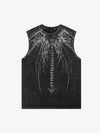 Acid Wash Sleeveless Tank Top