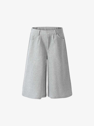 Street Cotton Cropped Jorts 