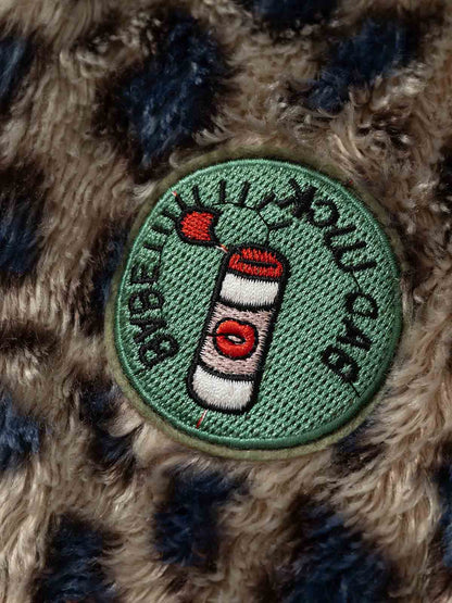 Warmth-Enhancing Faux Fur Collar Vest for Winter Outdoors 