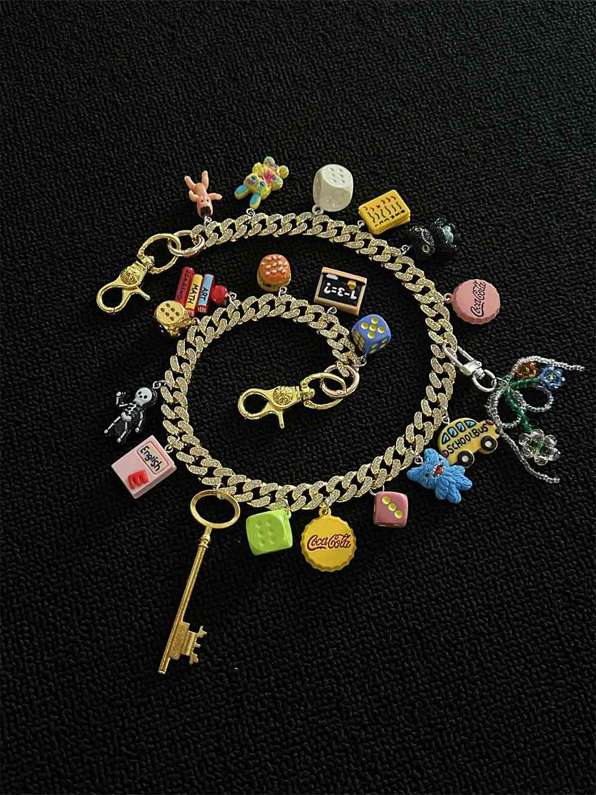 Multi-Charm Y2K Pants Chain 