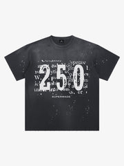 Newspaper Typo 250 Washed T-Shirt 