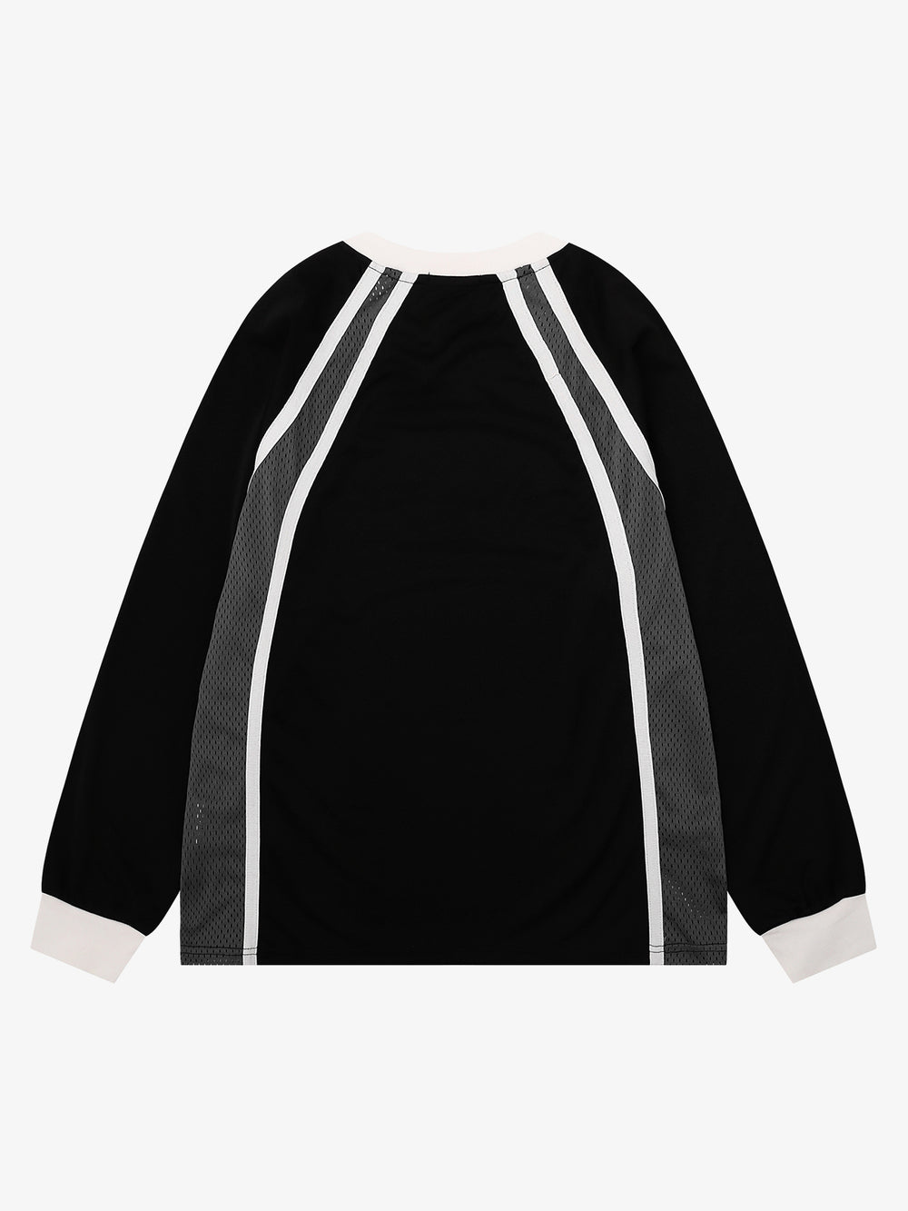 Mesh Patchwork Sweatshirt