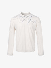 Script Graphic Long-Sleeve Tee