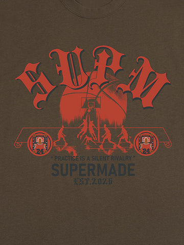 SUPM Slogan Graphic Retro Streetwear T-Shirt 