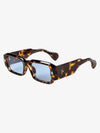 Gold Arrow Studded Square UV-Protection Sunglasses