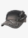 Ripped Denim Baseball Cap