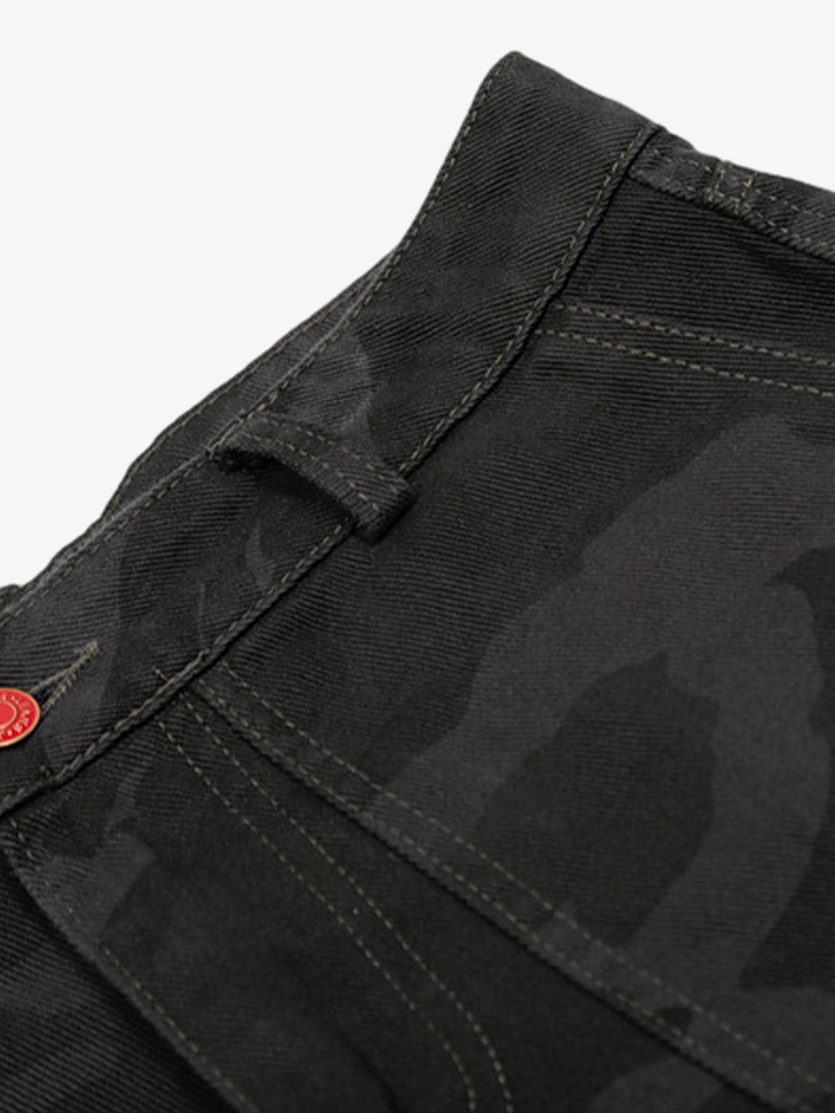 Vintage Camouflage Denim Jorts 