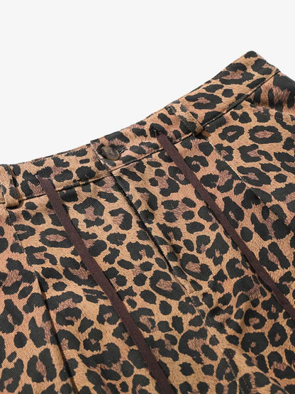 High-Waisted Wide-Leg Cargo Pants with Unique Pocket Design 