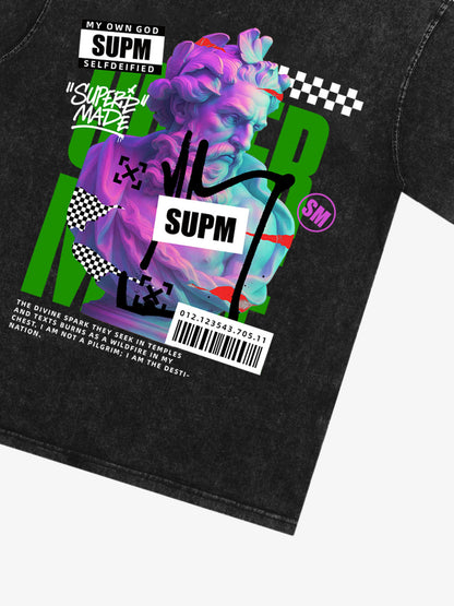 Unique Graphic T-Shirt with Bold Artistic Design for Men 