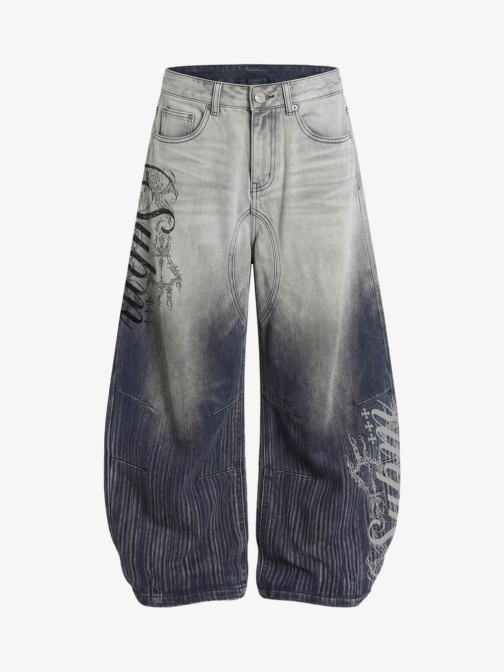 Vintage Letter Jeans