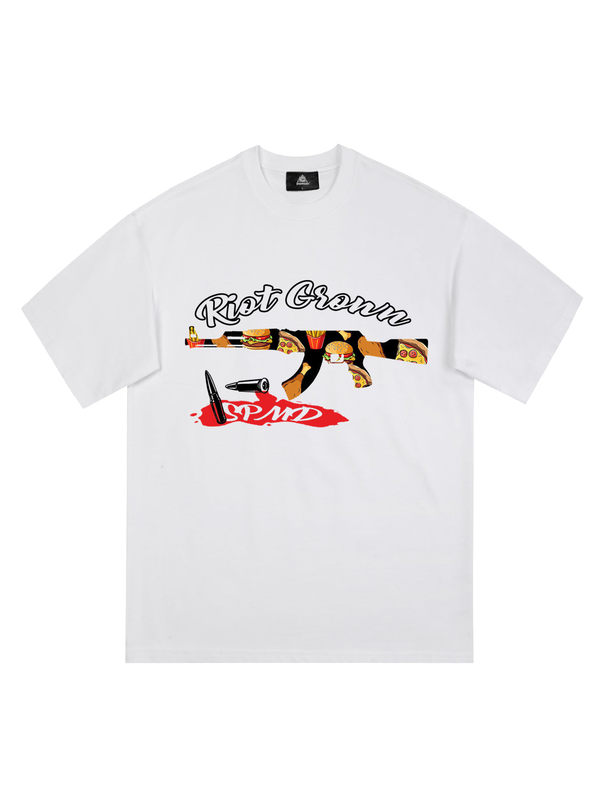 Original Funny AK Graphic Print T-shirt 