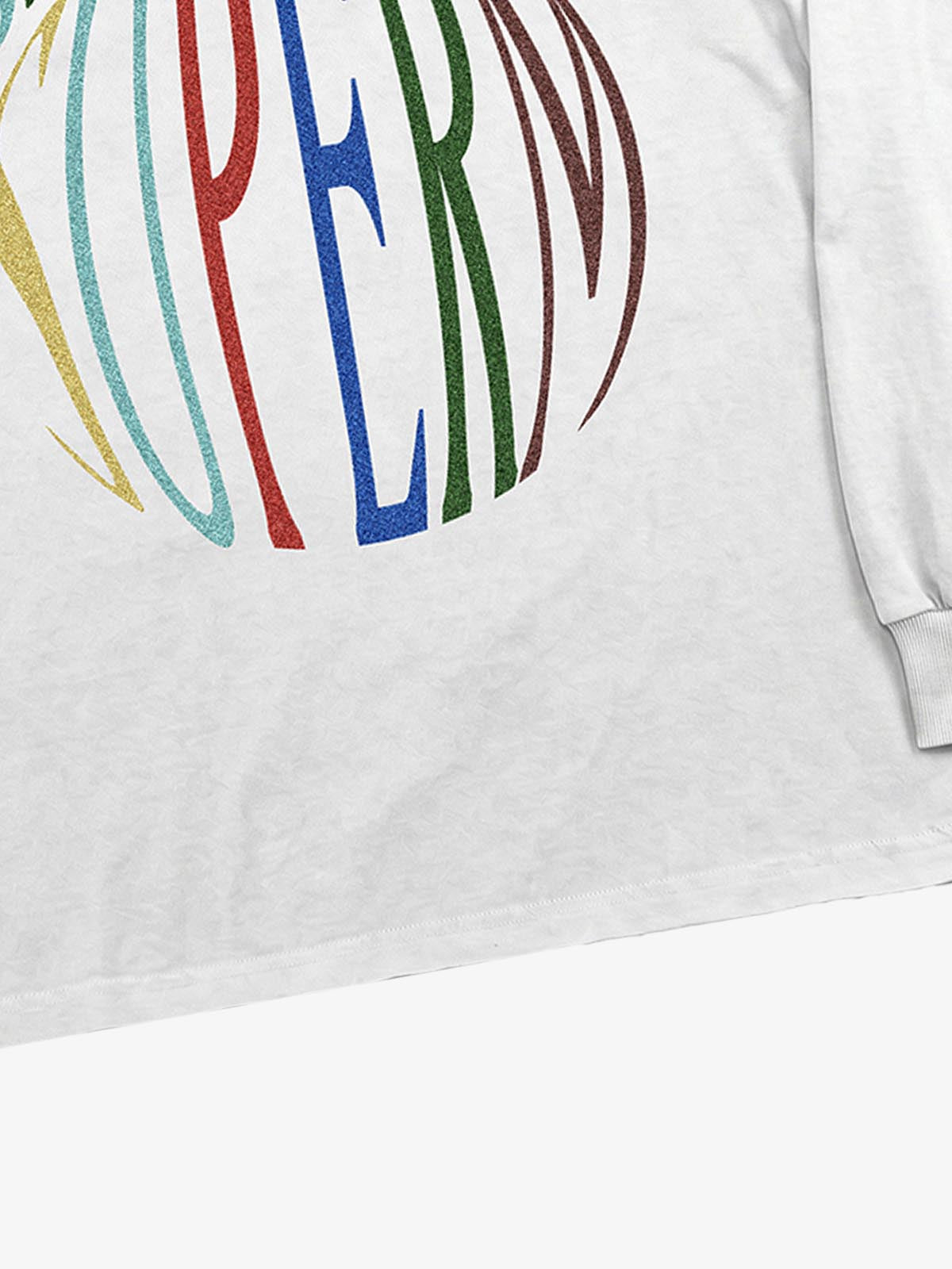 Letter Graphic Long Sleeve Tee