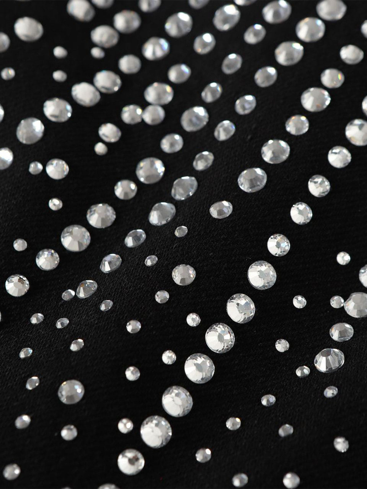 Stylish Wide-Leg Pants with Sparkling Studs for Women 