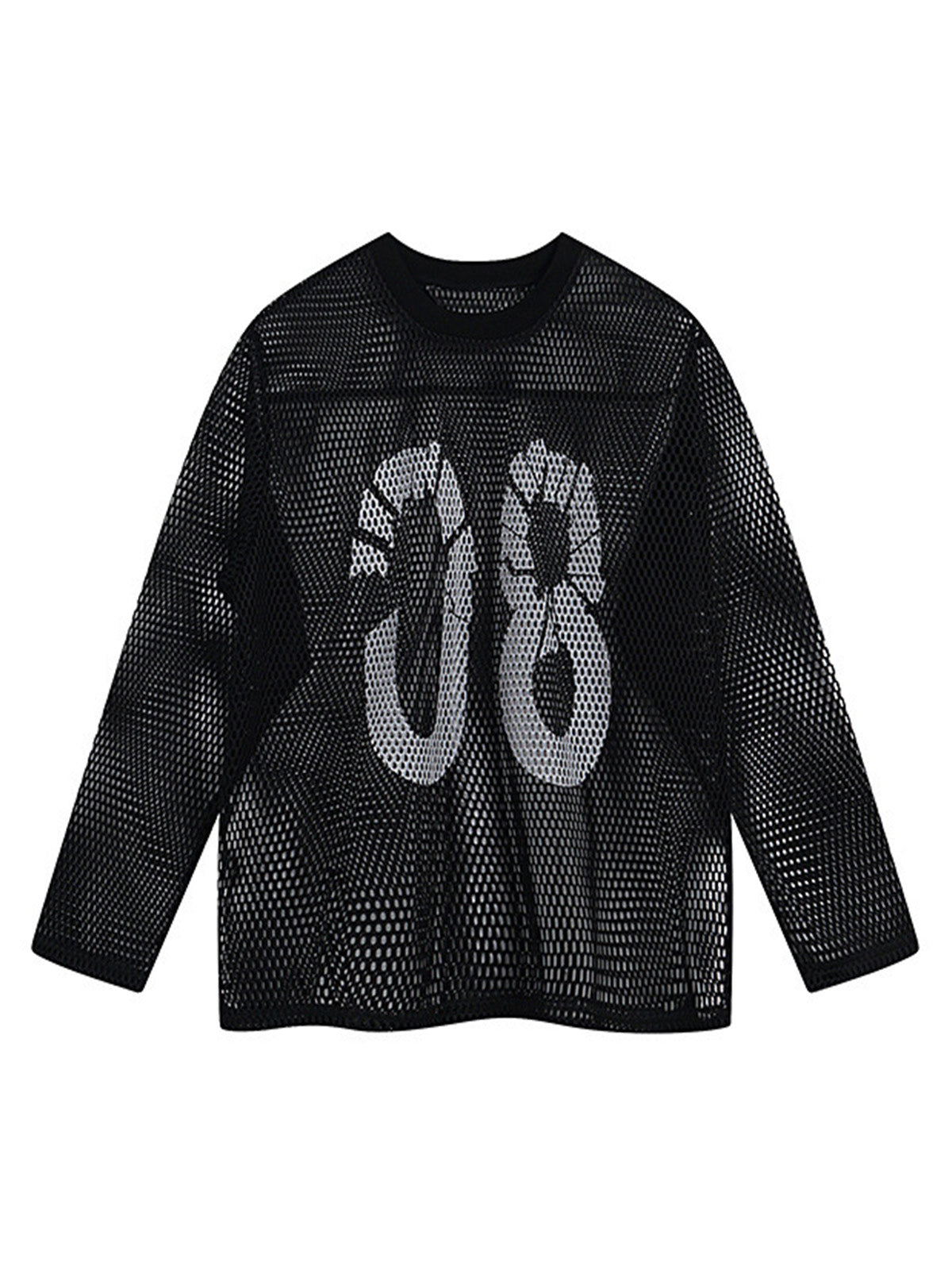 Retro Jersey Long Sleeves T-Shirt - 2347
