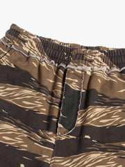Tiger Camo Script Graphic Wide-Leg Sweatpants