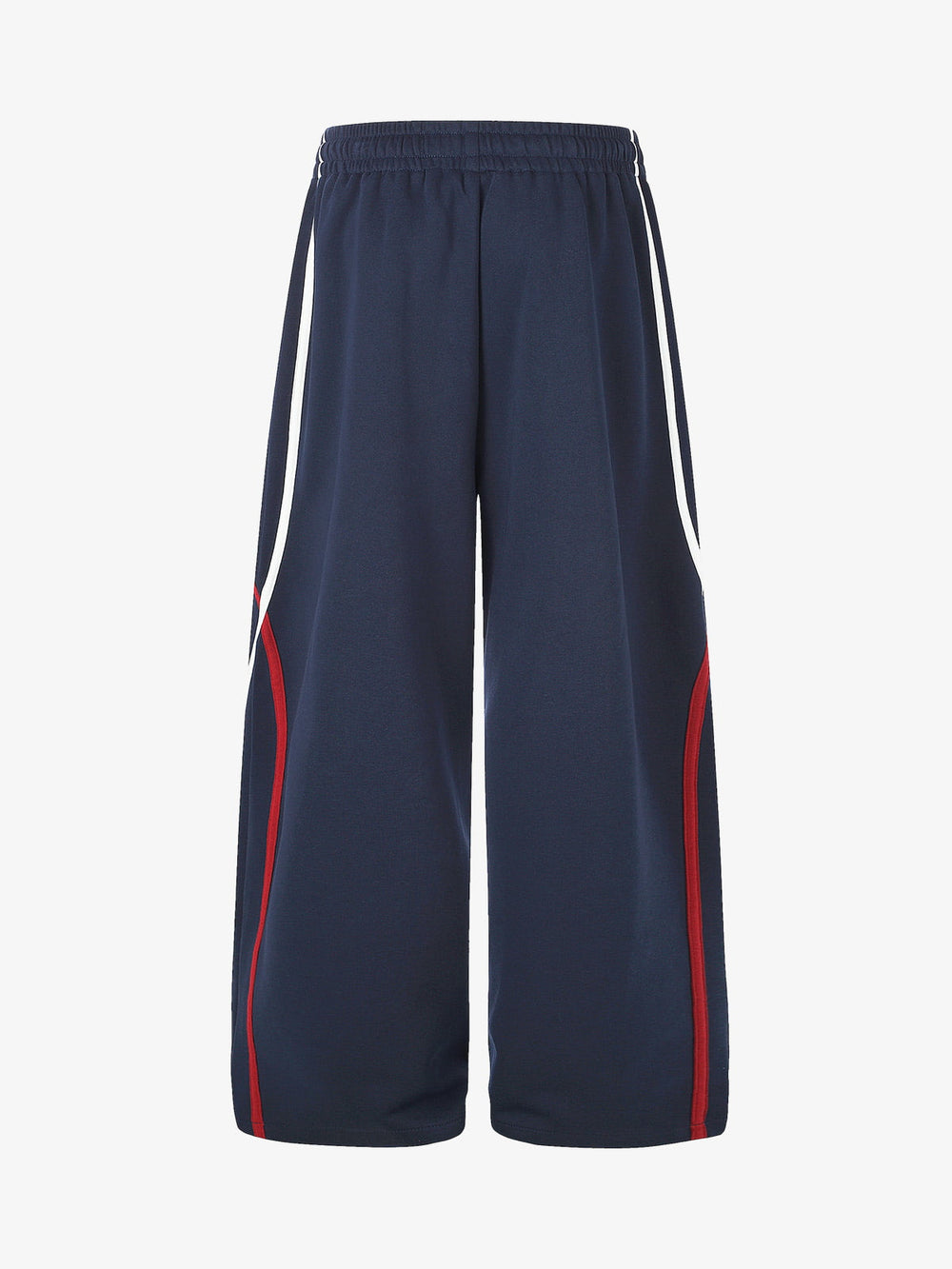 Color Block Striped Embroidered Sweatpants